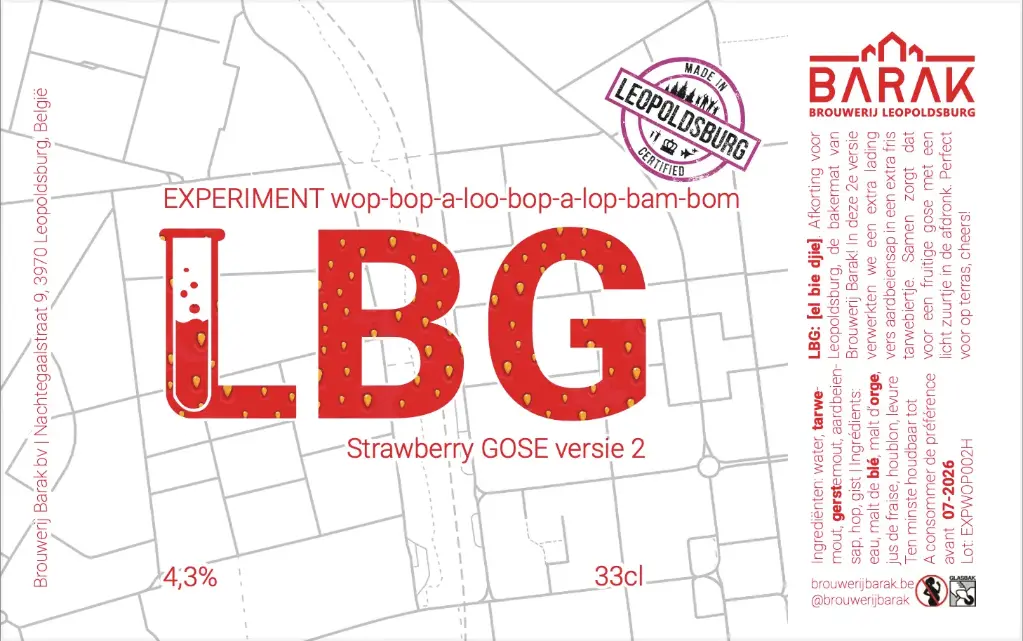 LBG Strawberry Gose