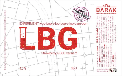 LBG Strawberry Gose